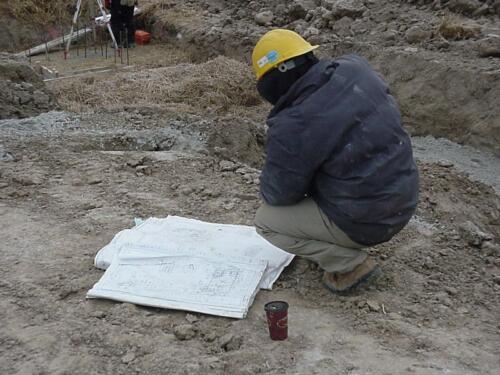 Sewells Road Construction, Jan 2004 - Mar 2004